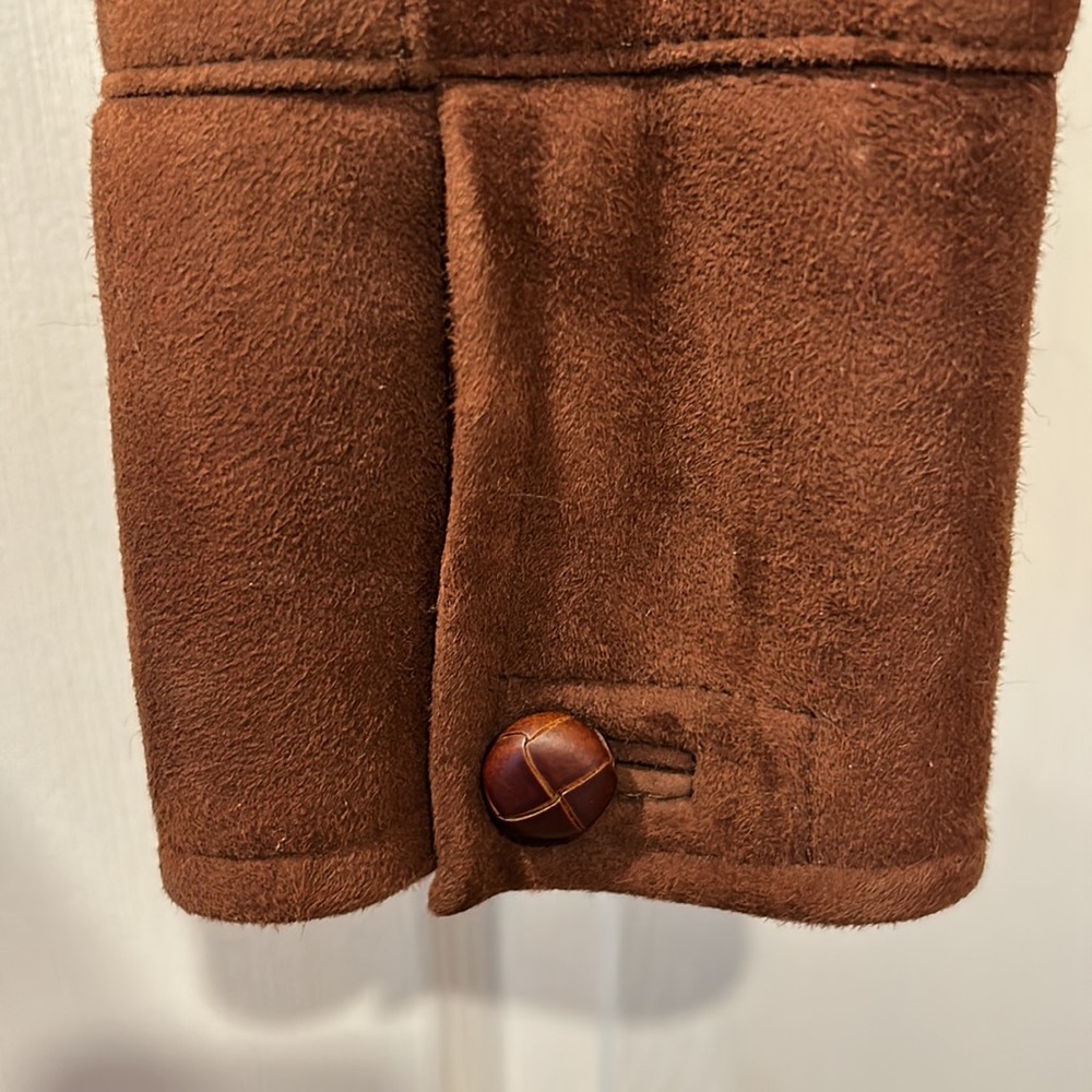 Faonnable Unique Shearling Brown Jacket - image 3